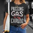 Passing Gas Is My Cardio 麻酔科医 Tシャツ 彼女への贈り物