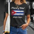 Patria Yidaos Cuba Bandera Gratis Cuba Camiseta unisex Regalos para ella