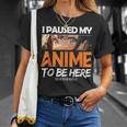 I Paused My Anime Manga Cute Weeb Kawaii Otaku アニメ グッズ Tシャツ 彼女への贈り物