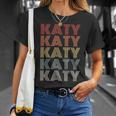 Personalized Name Katy I Love Katy Vintage T-Shirt Gifts for Her