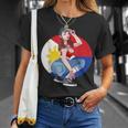 Pinay Girl フィリピン 強い フィリピン国旗 フィリピンプライド Tシャツ 彼女への贈り物