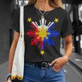 Pinoy フィリピン国旗 太陽 Tシャツ 彼女への贈り物