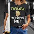 Pistachios Are Mypirit ナッツアイスクリームトッピングチョコレート Tシャツ 彼女への贈り物