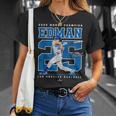 Player Number 2024 World Champion Tommy Edman Mlbpa Tシャツ 彼女への贈り物