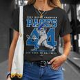 Player Number 2024 World Champion Andy Pages Mlbpa Tシャツ 彼女への贈り物
