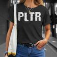 Pltr Tシャツ 彼女への贈り物
