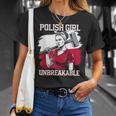 Polonia Polska Poland Polaca Bandera Camiseta unisex Regalos para ella