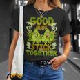 Pot Lovers マリファナ Good Budstick Together Cannabis Weed Tシャツ 彼女への贈り物