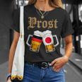 Prost ドイツ-日本オクトーバーフェストビールマグ 旗デザイン Tシャツ 彼女への贈り物