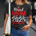 Proud Mom Of A Class Of 2025 Graduate Senior Graduation T-Shirt Gifts for Her