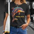 Punta Mita メキシコ バケーション ヴィンテージ トライバル イルカ Tシャツ 彼女への贈り物