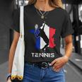 Racketports Coach フランス国旗 チーム フランス テニス Tシャツ 彼女への贈り物