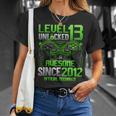 Regalos Oficiales Para Adolescentes De Nivel 13 Desbloqueados Para Niño De 13 Cumpleaños Camiseta unisex Regalos para ella
