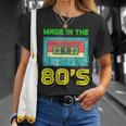Retro Caja Made In The 80'S Generación Años 80 Camiseta unisex Regalos para ella