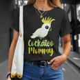 Retro Cockatoo Mother Mom Cockatoo Mommy Cockatiel Tシャツ 彼女への贈り物
