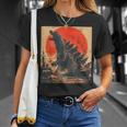 Retro Vintage Japanese Legendary Monster Kaiju T-Shirt Gifts for Her