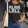 Rlrr Lrll ドラマー パラディドル ミュージシャン Rlrlrll Tシャツ 彼女への贈り物