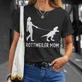 Rottweiler Mom Rottie Mama Dog Rott Dinosaur Mother T-Shirt Gifts for Her