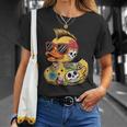 Rubber Duck Punk Heavy Metal T-Shirt Gifts for Her Rubber Duck Punk Heavy Metal T-Shirt Gifts for Her