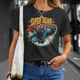 S Gráficas Divertidas Deuper Bear Camiseta unisex Regalos para ella