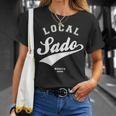 Sado Local 佐渡市ローカル 故郷 Tシャツ 彼女への贈り物