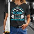 School Is Important But Rock Music Is More Importanter Tシャツ 彼女への贈り物