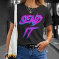 Send It Just Gotta スキー スノーボード Getendy モトクロス Moto Tシャツ 彼女への贈り物