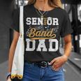 Senior Band Dad 2026 Senior Marching Band Father 2026 T-Shirt Gifts for Her