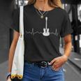 Sg エレキギター ハートビートシャツ Tシャツ 彼女への贈り物