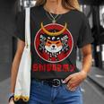 Shib Army クリプトホドルサムライ柴犬コイン Tシャツ 彼女への贈り物