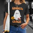 Spooky Ghost Dogs ハロウィンtシャツ コーチに最適 Tシャツ 彼女への贈り物