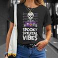 Squelette Effrayantkeletalibes T-Shirt Cadeaux pour elle