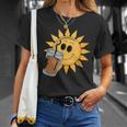 Sunshine Drink アイスコーヒー 楽しい Tシャツ 彼女への贈り物