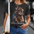 Tanuki Elite Forces No1 タヌキ精鋭部隊 漢字 動物 かわいい狸 たぬき おもしろ アニマル Tシャツ 彼女への贈り物