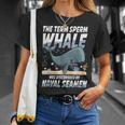 Term マッコウクジラ Was Discovered By Navaleamen Tシャツ 彼女への贈り物