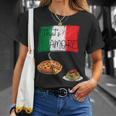 That's Amore ピザ パスタ好き イタリア料理 イタリア国旗 Tシャツ 彼女への贈り物