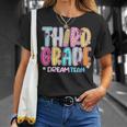 Third Grade Dream Team Back To School First Day Of School T-Shirt Gifts for Her