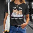 This Is My Pawjama Pomeranian 公式犬用昼寝 Tシャツ 彼女への贈り物