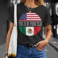 This Is My Pride フラッグ メキシカン アメリカン チカーノ チカーナ メンズ Tシャツ 彼女への贈り物