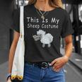 This Is Myheep Costume 羊の皮を被った狼 面白い羊 Tシャツ 彼女への贈り物