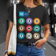 The Tokyo Metro Tシャツ 彼女への贈り物