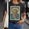 The Tower タロットカード パンケーキタワー 朝食愛好家 Tシャツ 彼女への贈り物