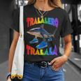 Tralalero Tralala イタリアンブレインロットミーム Tシャツ 彼女への贈り物