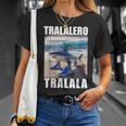 Tralalero Tralala Shark Italian Brain Rot Meme T-Shirt Gifts for Her