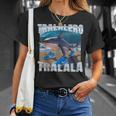 Tralalero Tralalahark Meme イタリアンブレインロットtシャツ Tシャツ 彼女への贈り物
