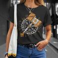 Trenikingo Para Ragnarok Odin Dios Marca Camiseta unisex Regalos para ella