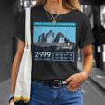 Tres Dolomitas De Peltre Tre Cime Di Lavaredoenderismo De Montaña Camiseta unisex Regalos para ella
