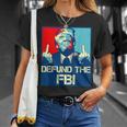 Trump Defund The Fbi ビンテージ プロトランプ 2024 愛国的 Tシャツ 彼女への贈り物