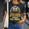 Uomo Divertente Barbecue & Birra Griglia Bbq Papà Maglietta Regalos para ella