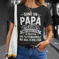 Uomo Papà Figo Motociclista Motociclismo Divertente Papà Maglietta Regalos para ella